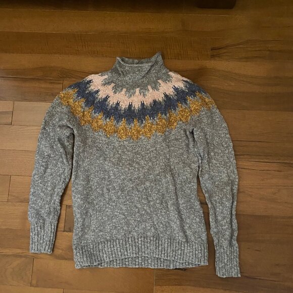 L.L. Bean Sweaters - L.L. Bean Cotton Ragg Fair Isle Women's Sweater Size Small